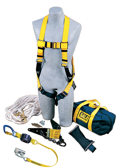 Roofer’s Fall Protection Kit – Heavy-Duty Anchor