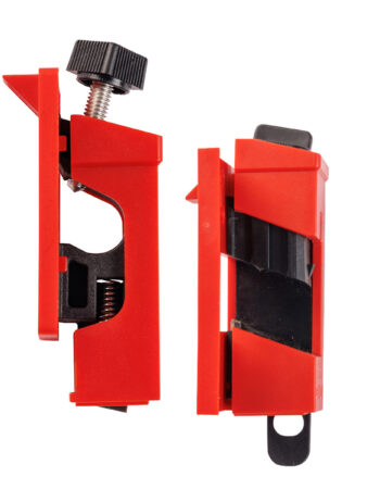 Clamp-On Circuit Breaker Lockout, Slide Cover