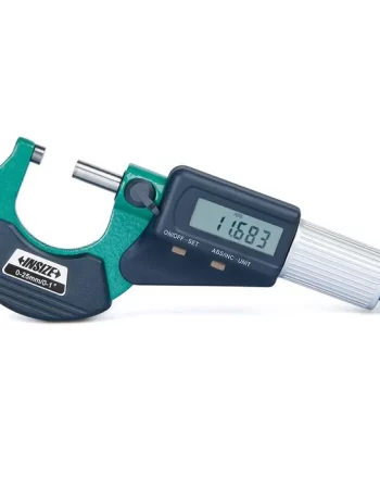 Insize 3109-25A : Digital Outside Micrometer, 25mm / 1inch