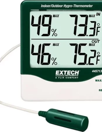 Extech 445713: Big Digit Indoor/Outdoor Hygro-Thermometer