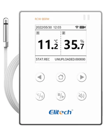 Elitech RCW-800W-THE Temperature and Humidity Data Logger