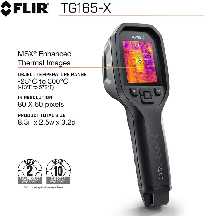 FLIR TG165-X Thermal Camera - Image 2